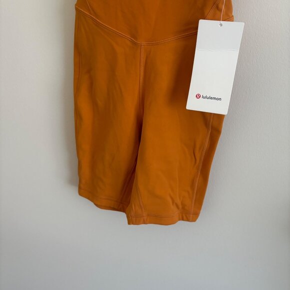 Lululemon Athletic Align Sleeveless Onesie Bodysuit 8” Autumn NWT Size 4 - Picture 4 of 7